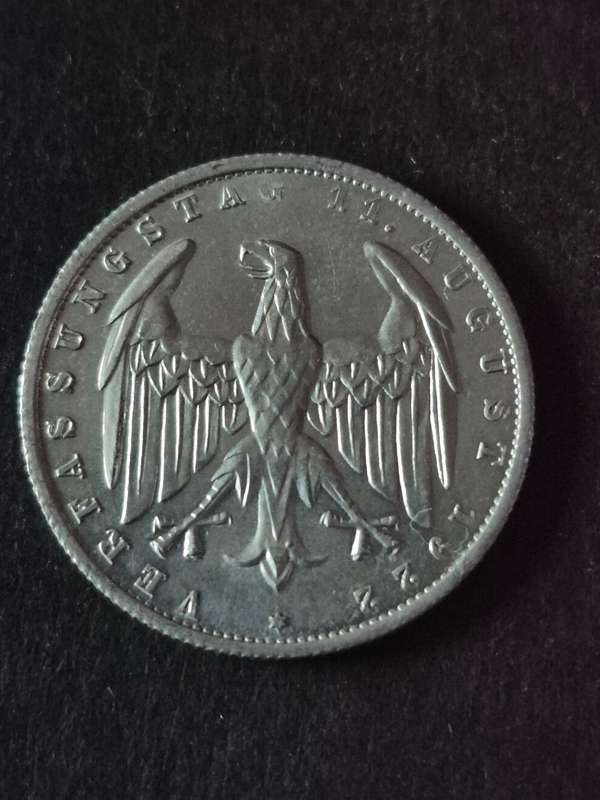 Deutsches Reich 3 Mark 1922