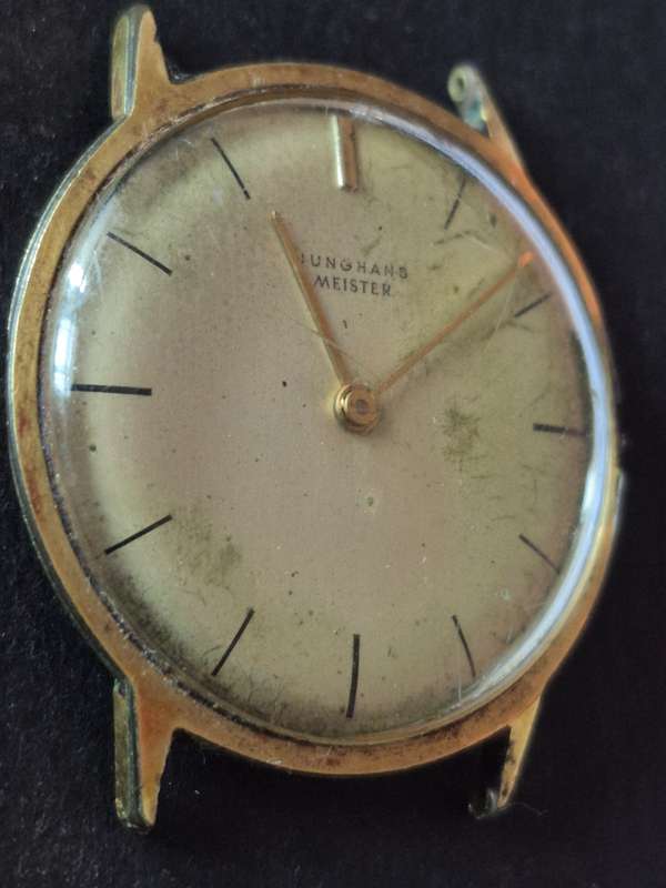 Vintage Junghans Meister Mechanical Wrist Watch (not working)