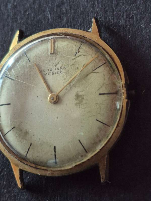 Vintage Junghans Meister Mechanical Wrist Watch (not working)