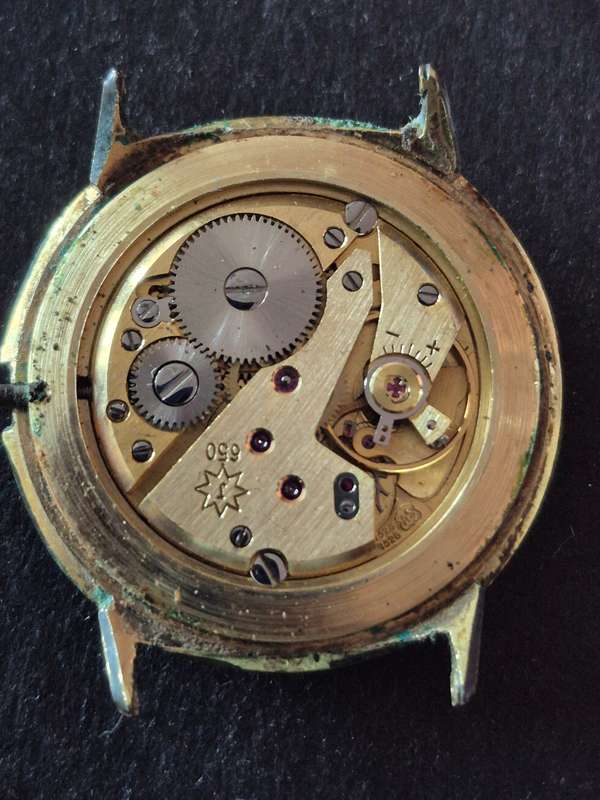 Vintage Junghans Meister Mechanical Wrist Watch (not working)