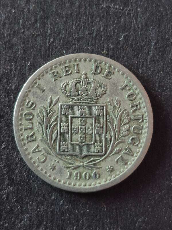 Portugal 100 Reis 1900
