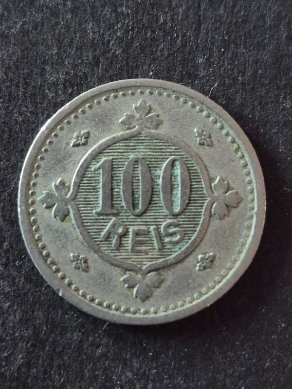 Portugal 100 Reis 1900