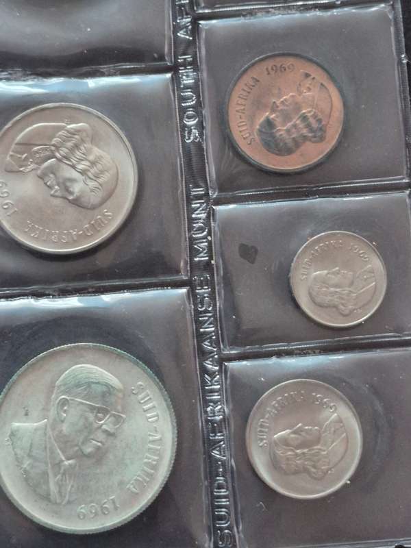 SA Mint Pack 1969 Afrikaans (rare date)