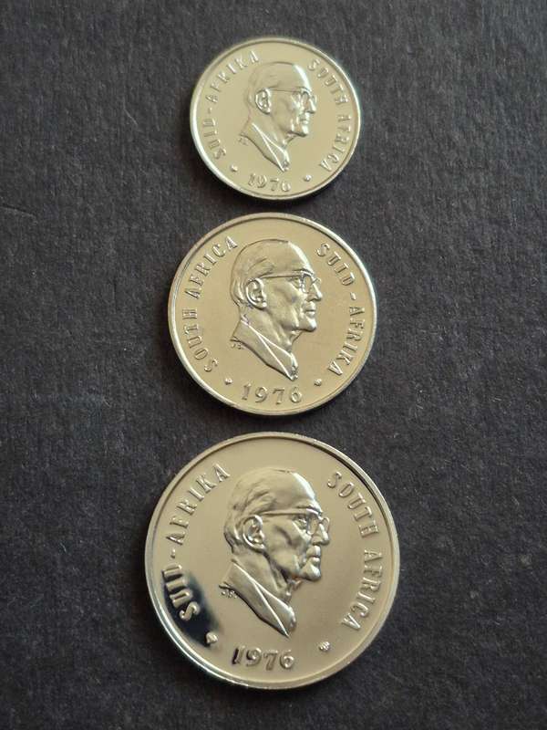Republic 5/10/20 Cents 1976 Proof