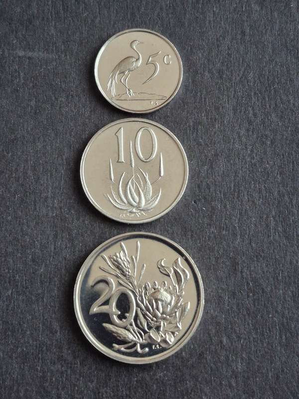 Republic 5/10/20 Cents 1975 Proof