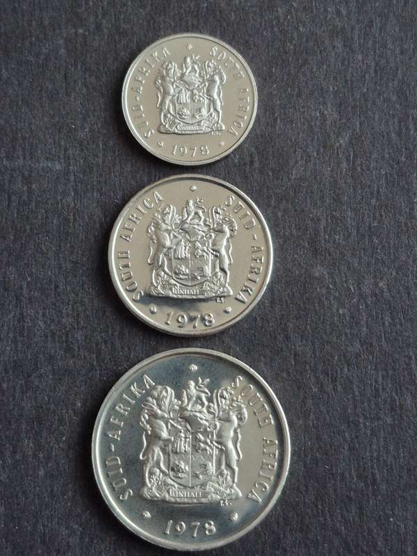 Republic 5/10/20 Cents 1978 Proof