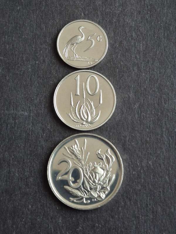 Republic 5/10/20 Cents 1978 Proof