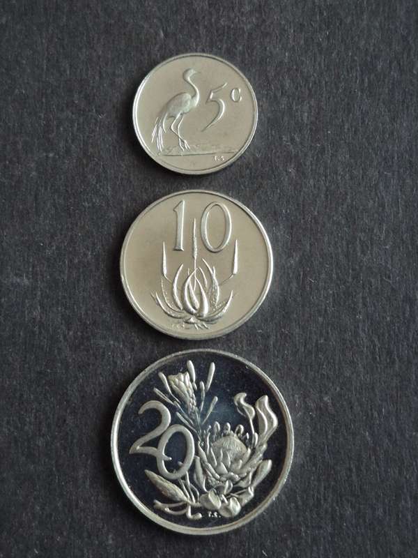 Republic 5/10/20 Cents 1979 Proof
