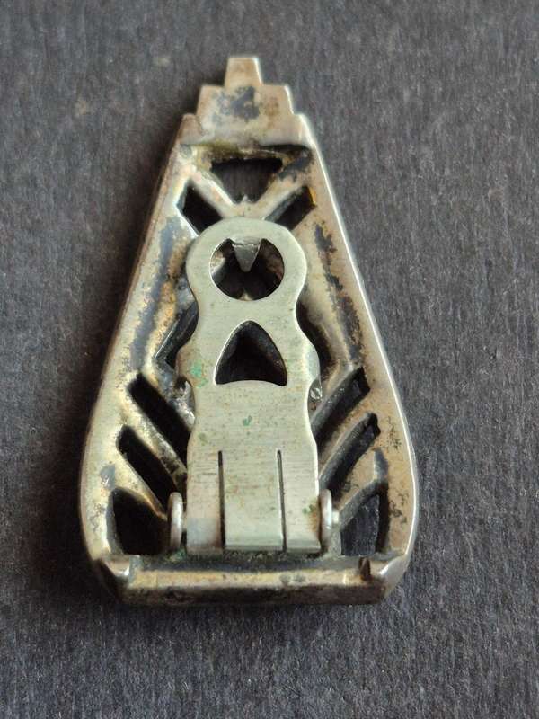 Art Deco Silver Dress Clip Earrings with Marcasite Stones stamped .935 total weight 14.3g