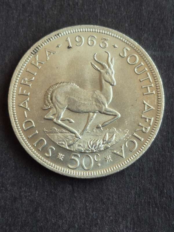 Republic 50 Cents 1963