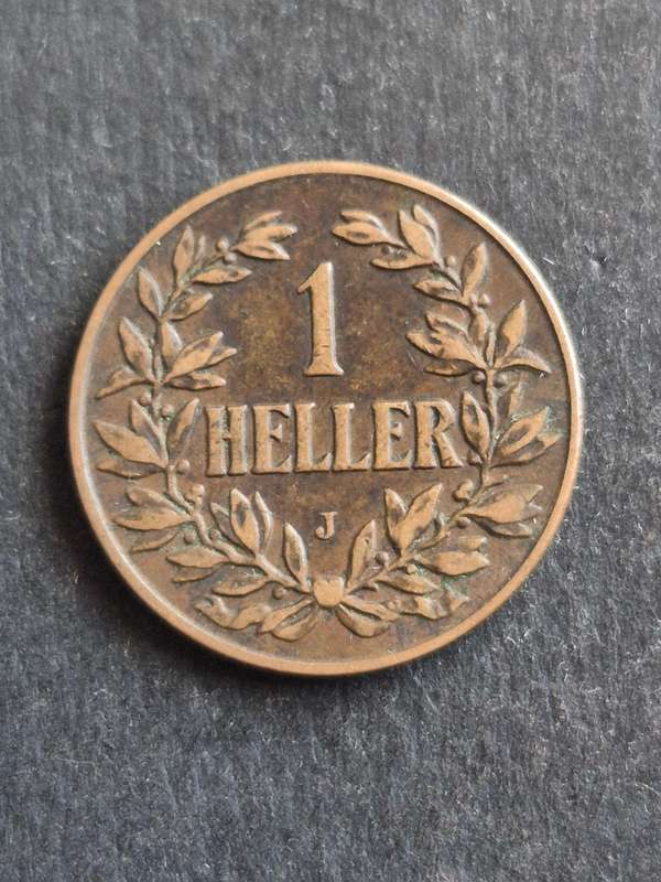 Deutsche Ostafrika One Heller 1907J