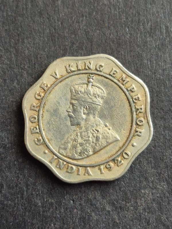 India 4 Annas 1920