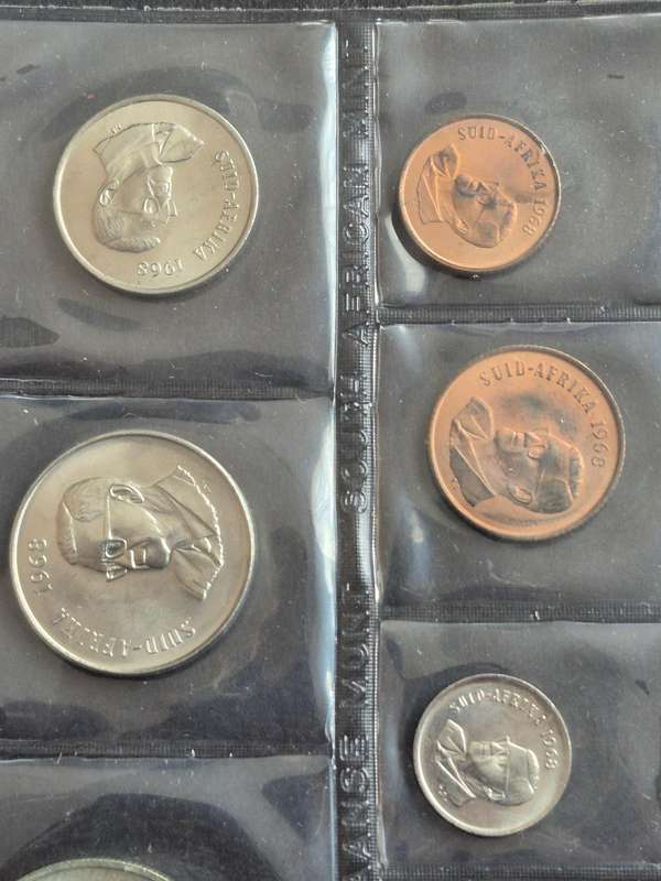SA Mint Pack 1968 Afrikaans