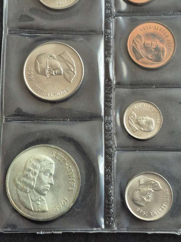 SA Mint Pack 1968 Afrikaans