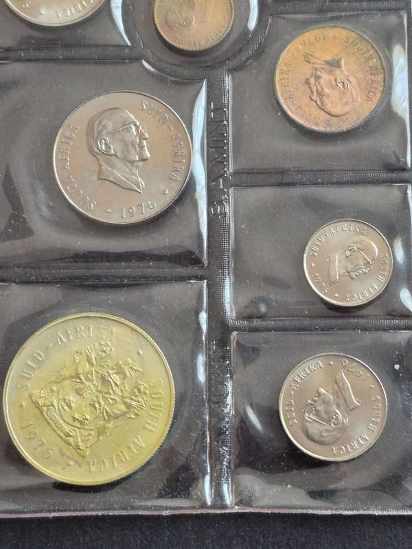 SA Mint Pack 1976 (including Silver One Rand)