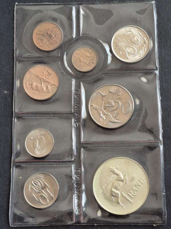 SA Mint Pack 1976 (including Silver One Rand)
