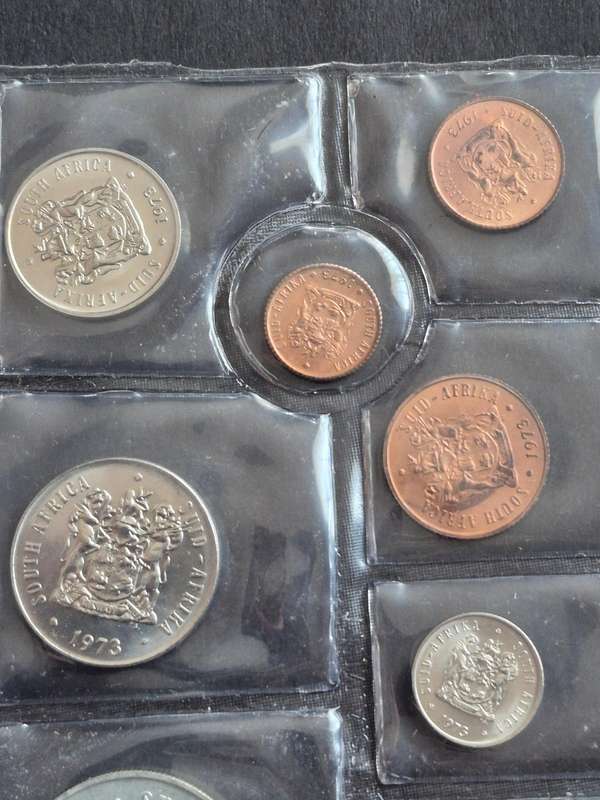 SA Mint Pack 1973 (including Silver One Rand)