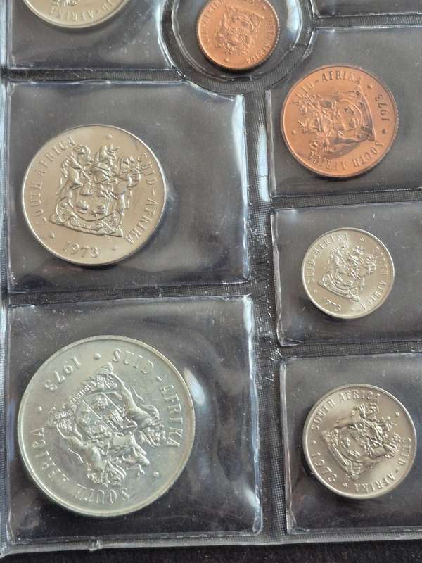 SA Mint Pack 1973 (including Silver One Rand)