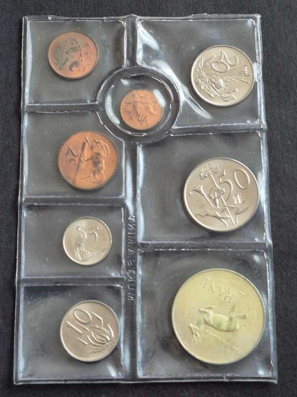 SA Mint Pack 1973 (including Silver One Rand)