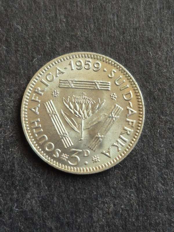 Union Tickey 1959 (no kg mint mark) UNC