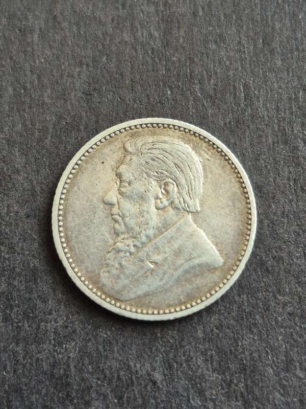 ZAR Sixpence 1896