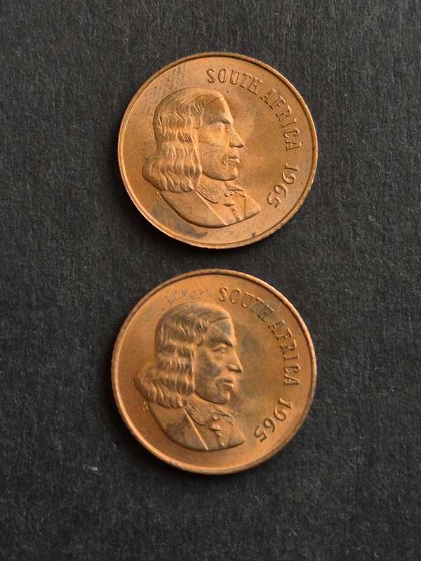 2 x Republic Two Cents 1965 English