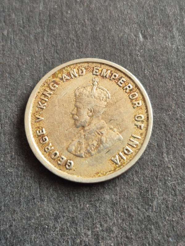 Strait Settlements 5 Cents 1920