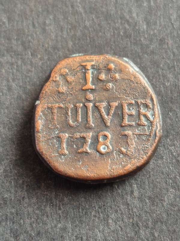 Van Riebeeck Replika Token 1783 One Stuiver
