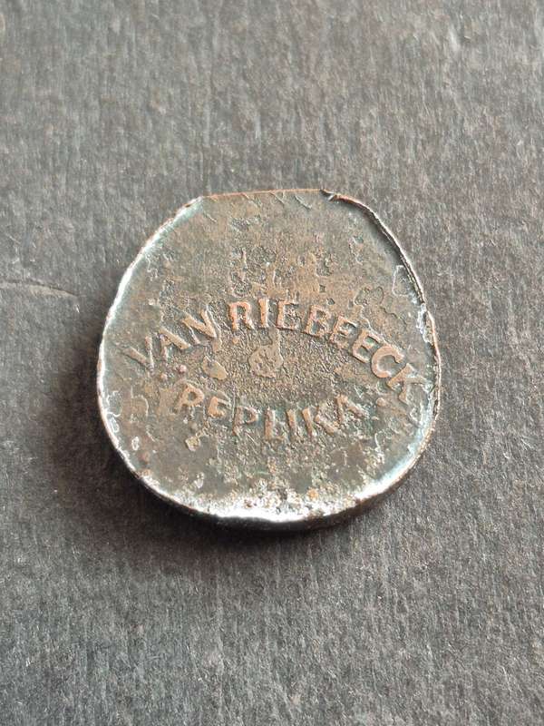 Van Riebeeck Replika Token 1783 One Stuiver
