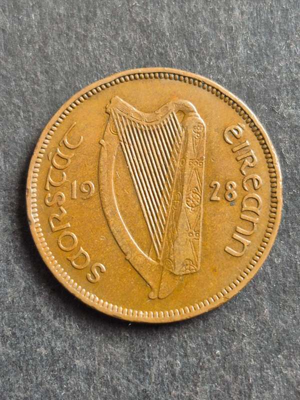 Ireland 1/2 Penny 1928