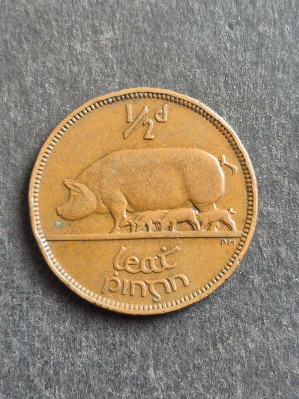 Ireland 1/2 Penny 1928