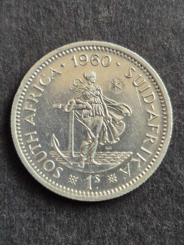Union One Shilling 1960