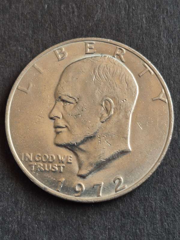 USA Eisenhower Dollar 1972