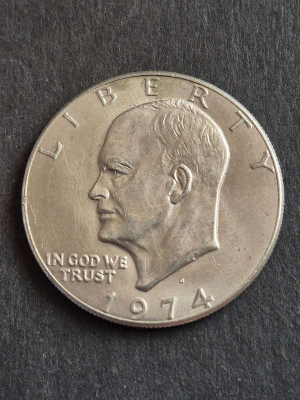 USA Eisenhower Dollar 1974D