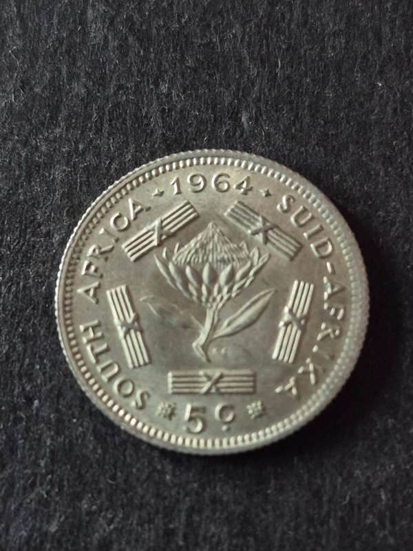 Republic 5 Cents 1964