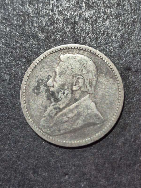 ZAR Sixpence 1896