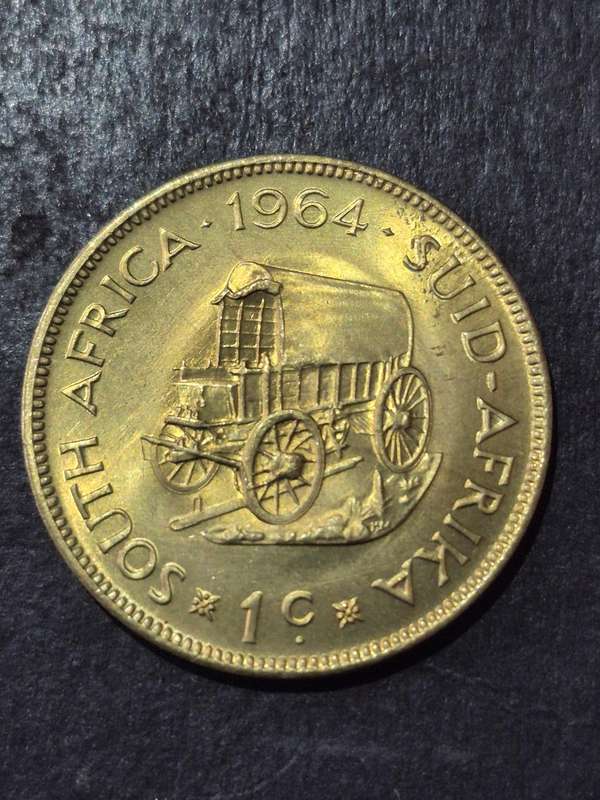 Republic One Cent 1964 UNC