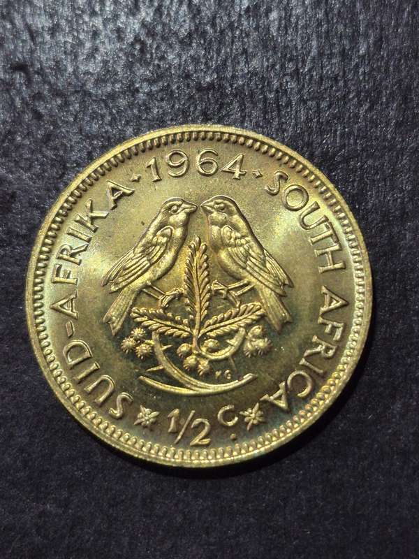Republic Half Cent 1964 UNC