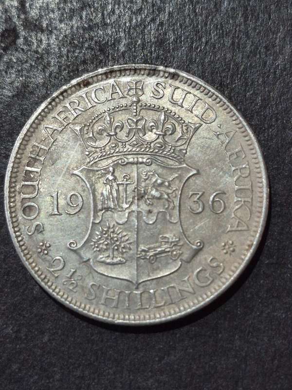 Union 2 1/2 Shillings 1936