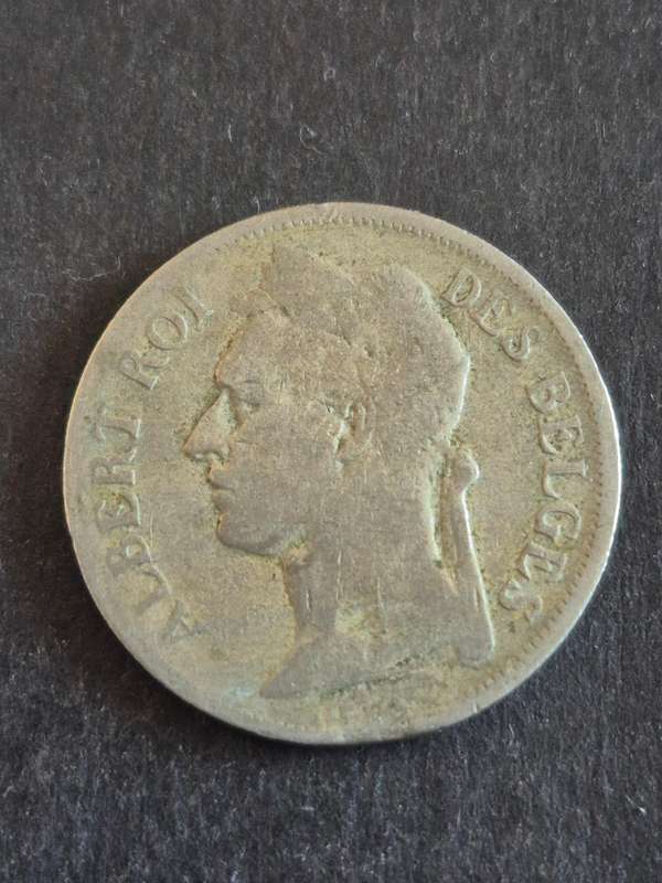 Belgium Congo One Franc 1927