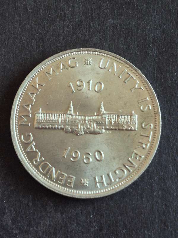 Union 5 Shillings 1960 EF+/UNC