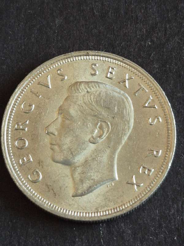 Union 5 Shillings 1952 (excellent condition)