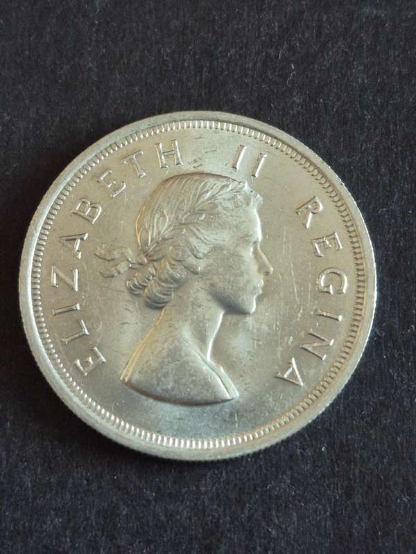 Union 5 Shillings 1953 (excellent condition)