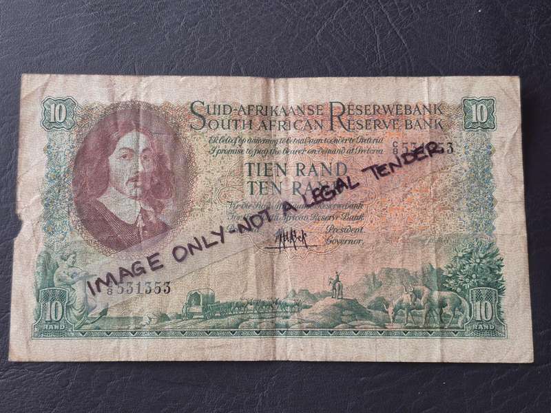 MH de Kock Ten Rand 1st issue 1961 (tears)