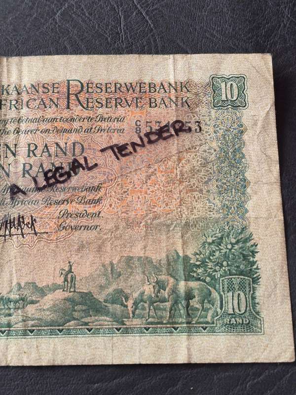 MH de Kock Ten Rand 1st issue 1961 (tears)