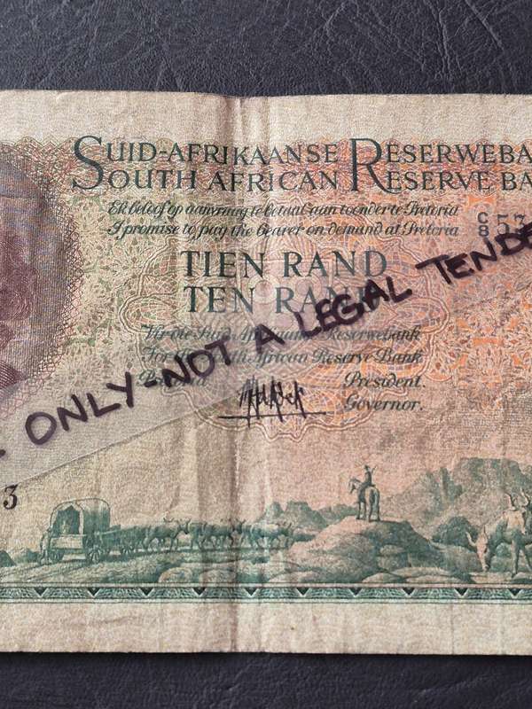 MH de Kock Ten Rand 1st issue 1961 (tears)