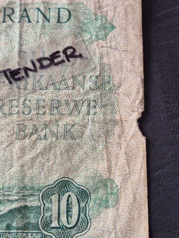 MH de Kock Ten Rand 1st issue 1961 (tears)