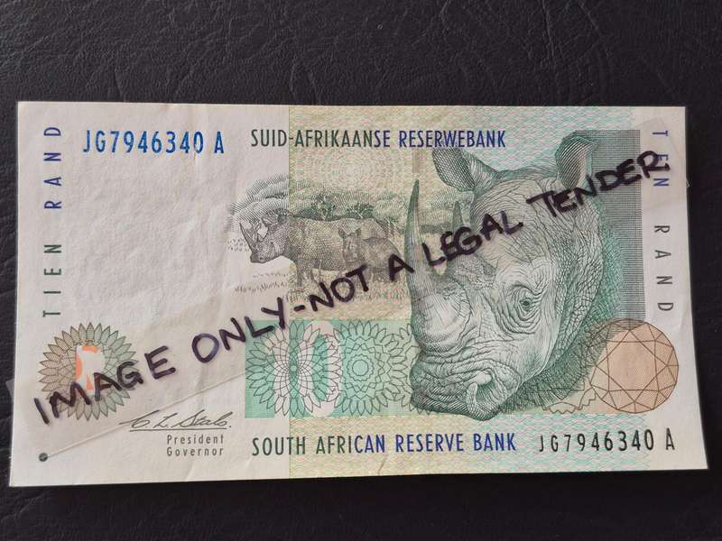 CL Stals Ten Rand 2nd issue 1993 (nice condition)