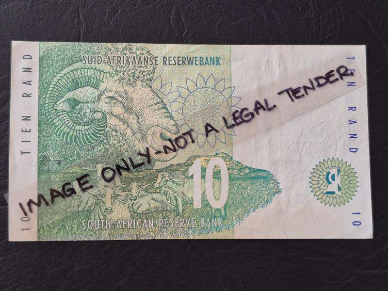 CL Stals Ten Rand 2nd issue 1993 (nice condition)