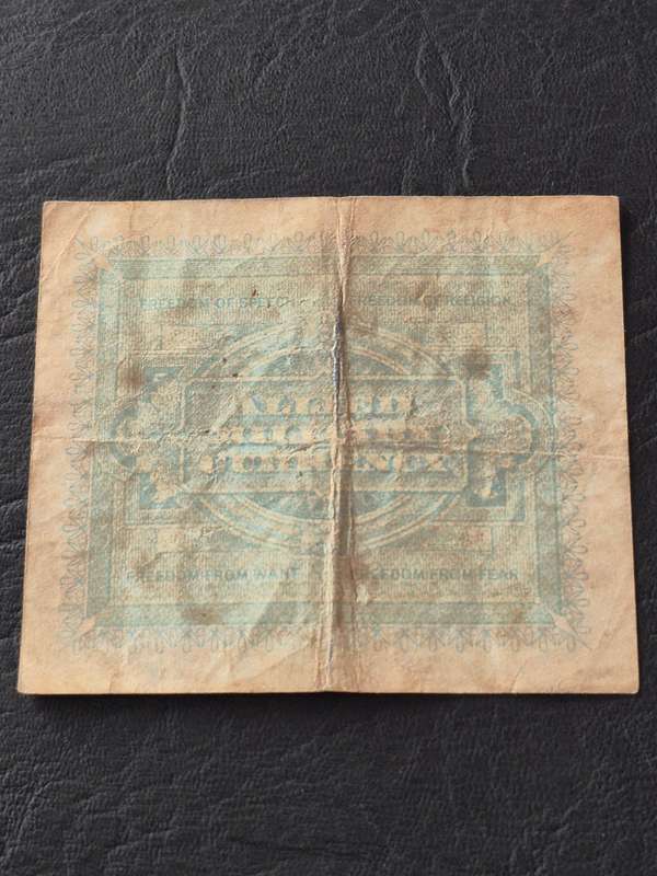 Italy Two Lire 1943 Allied Military Currency